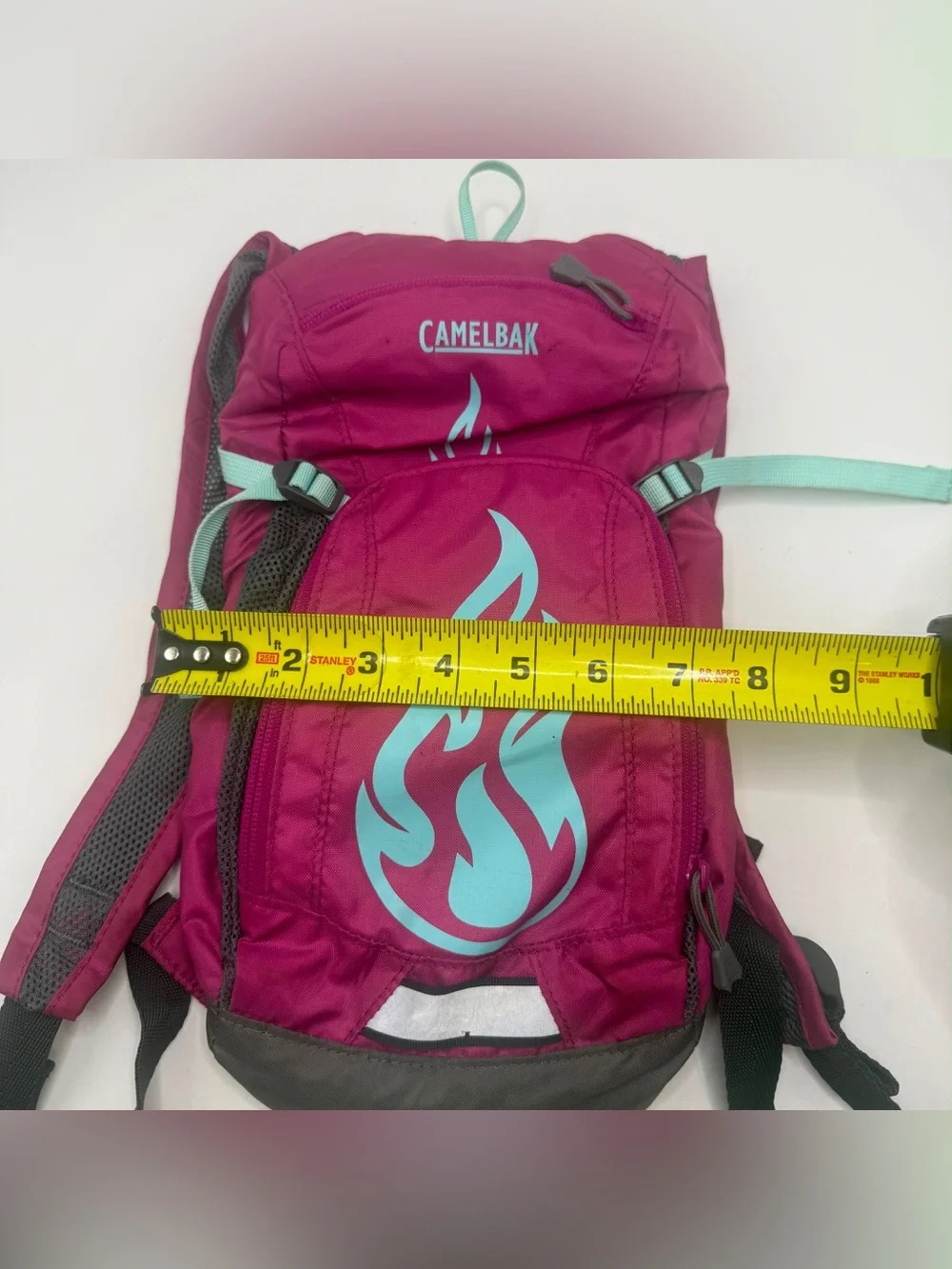CamelBak Kids Hydration Backpack Pink Aqua Hiking Cycling Small Pack